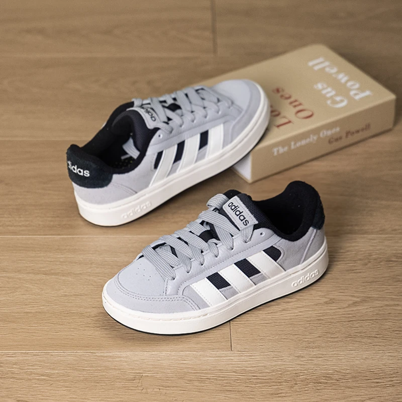 Adidas Sports Shoes Men's Retro Sports Shoes Low-Top Breathable Casual Shoes Wear-Resistant Basketball Shoes Sneakers Hq7360