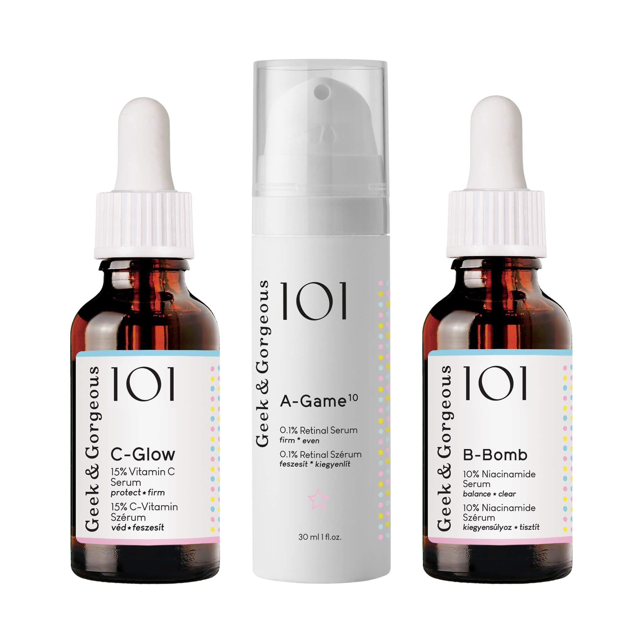 Geek & Gorgeous - Anti-Aging Essentials 90 ml Siero