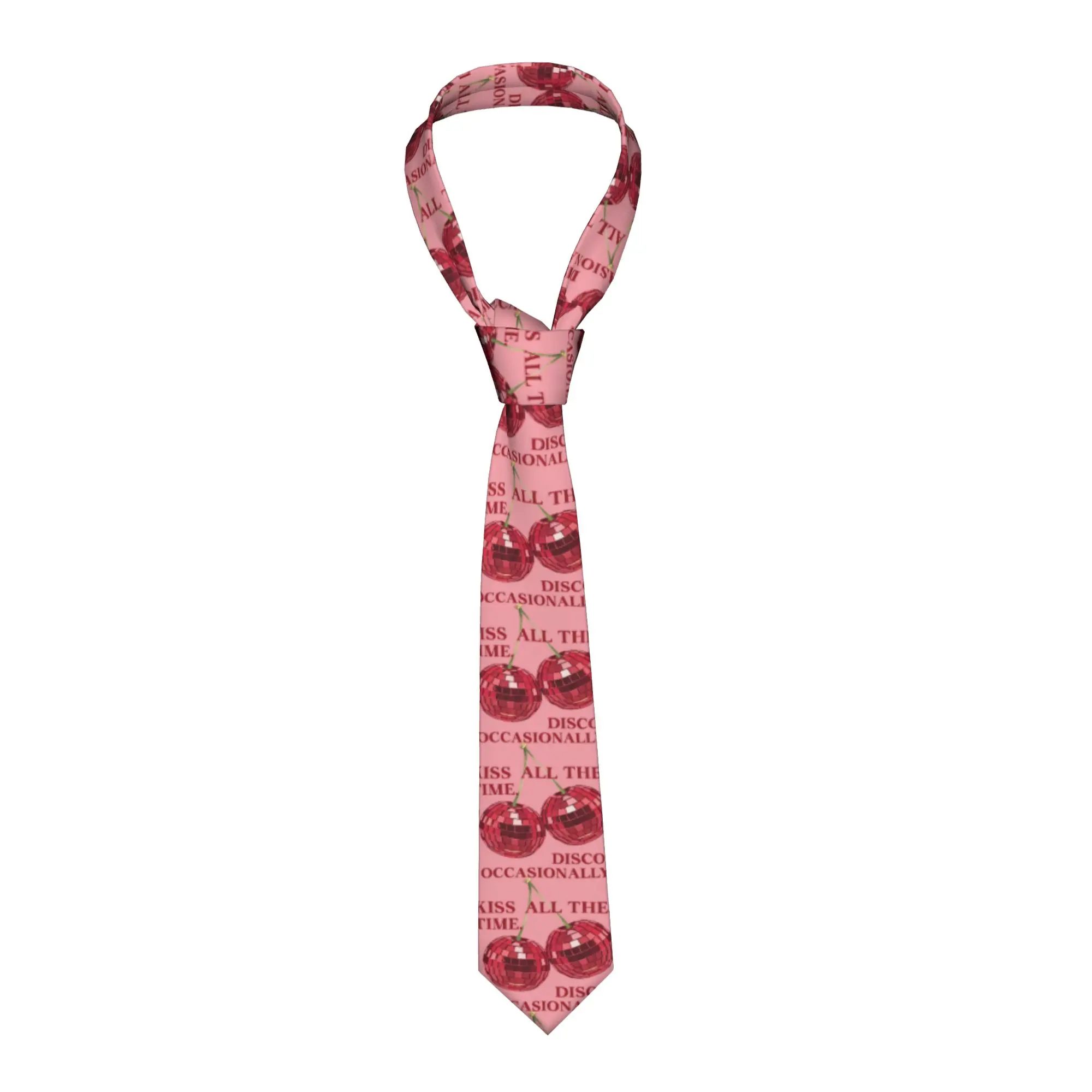 Harry Styles Kiss All The Time Disco-Krawatte, klassische, elegante Krawatten für Herren, für den täglichen Gebrauch, Kragenkrawatte, grafische Krawatte, Accessoires Image