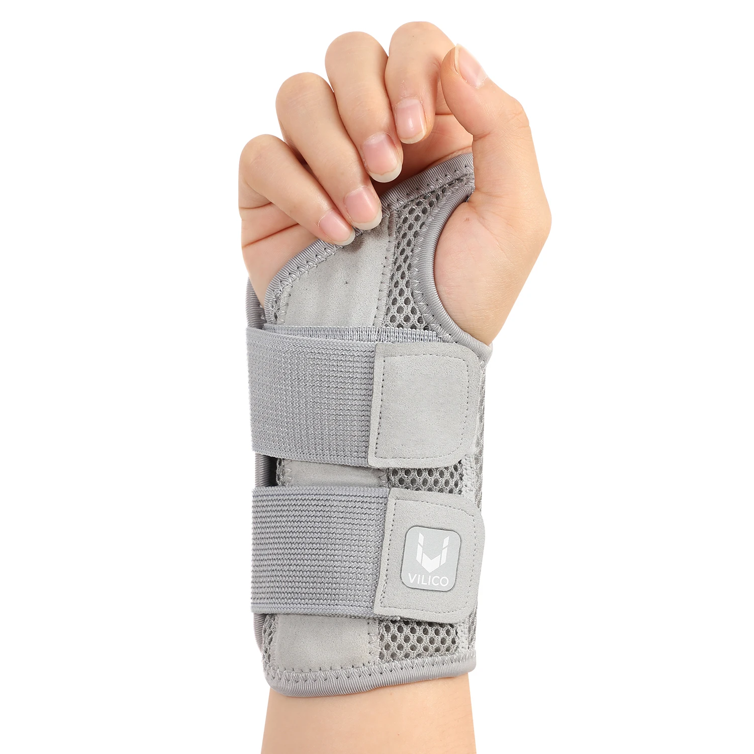 1PC Handgelenkschlaufe Verstellbare Handgelenkstütze für Karpaltunnel-Stützklammer mit Schienen für Arthritis, Sehnenentzündung, Verstauchung, Handgelenkschmerzen Image