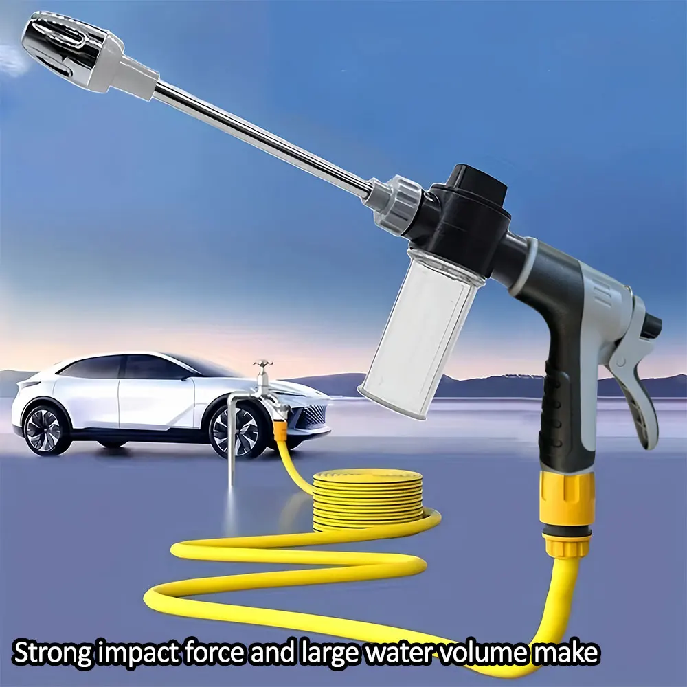 1 Packung Hochdruck Spray Wasser Pistole Garten Bewässerung Schlauch Düse Sprinkler Auto Waschen Pistole Auto Reinigung Waschen Werkzeuge Image