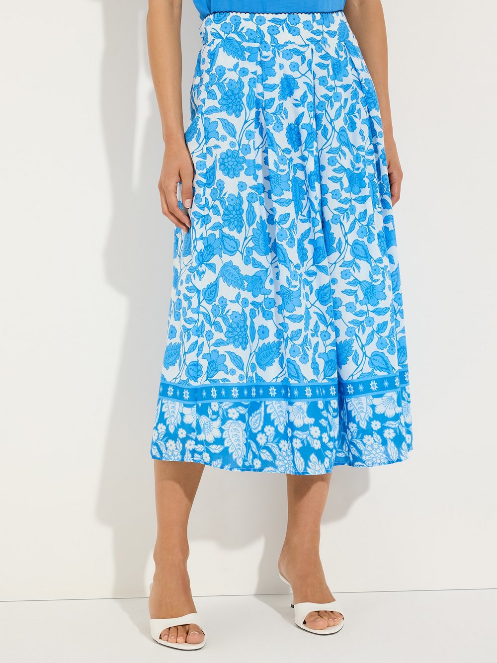 More & More Maxirock Damen blau, 44