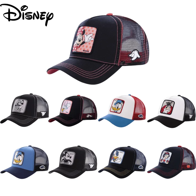 Disney Styles Hochwertige Anime-Cartoon-Snapback-Baseballkappe für Herren und Damen, Hip-Hop-Sonnenblende, verstellbar, lässig, sportlich, modisch