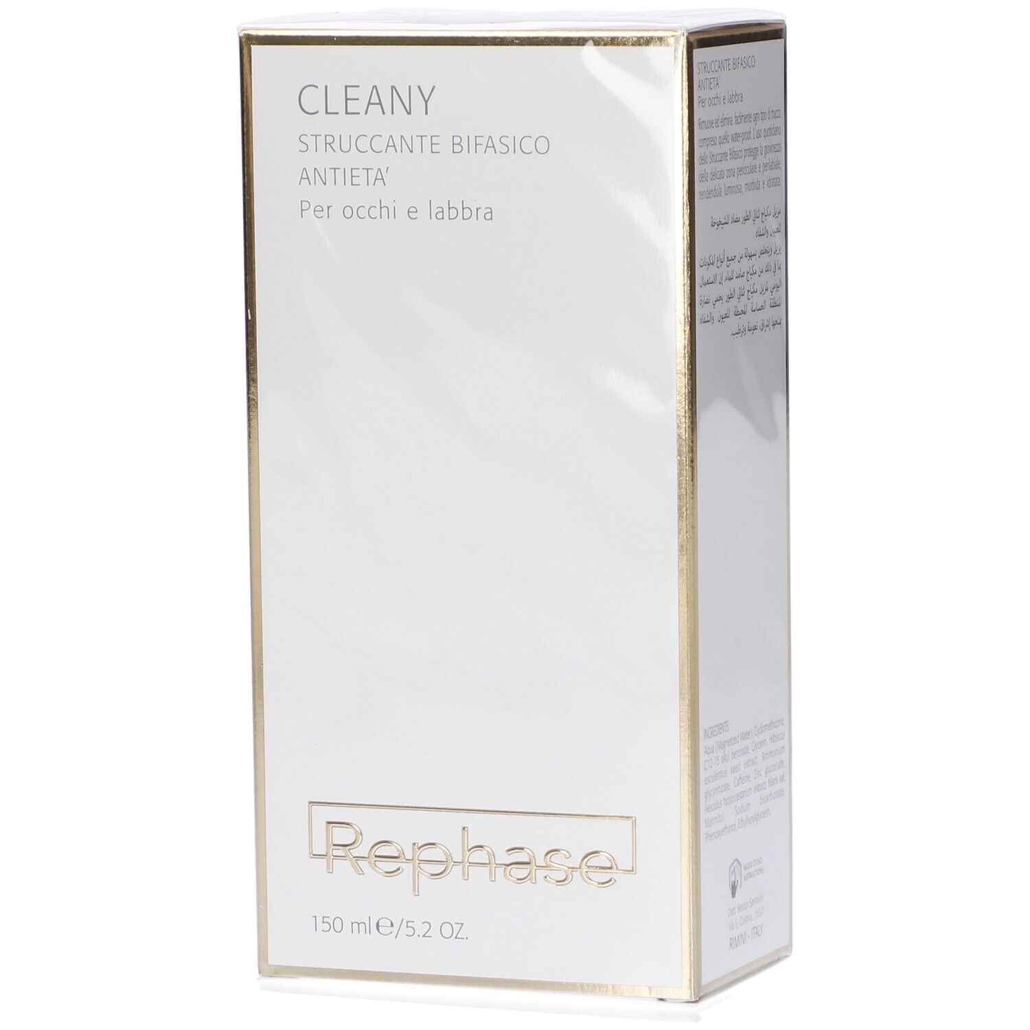 Rephase Cleany Struccante Bifasico Occhi E Labbra 250 ml Detergente