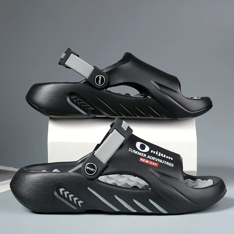 Neue Massage-Hausschuhe für Herren, Indoor-Outdoor-Sandalen, Strand-Freizeitschuhe, bequeme Slides für Herren und Damen, Hausschuhe in großen Größen 46 47