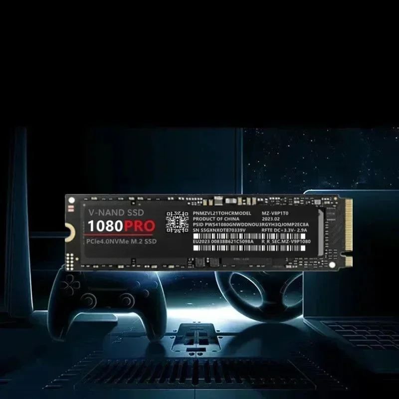 Original Neue 1080PRO Interne Festplatte Solid-State-Laufwerk Ngff M.2 Pcie 4.0 Nvme 2.0 SSD für Desktop PS5 Gaming-PC Image