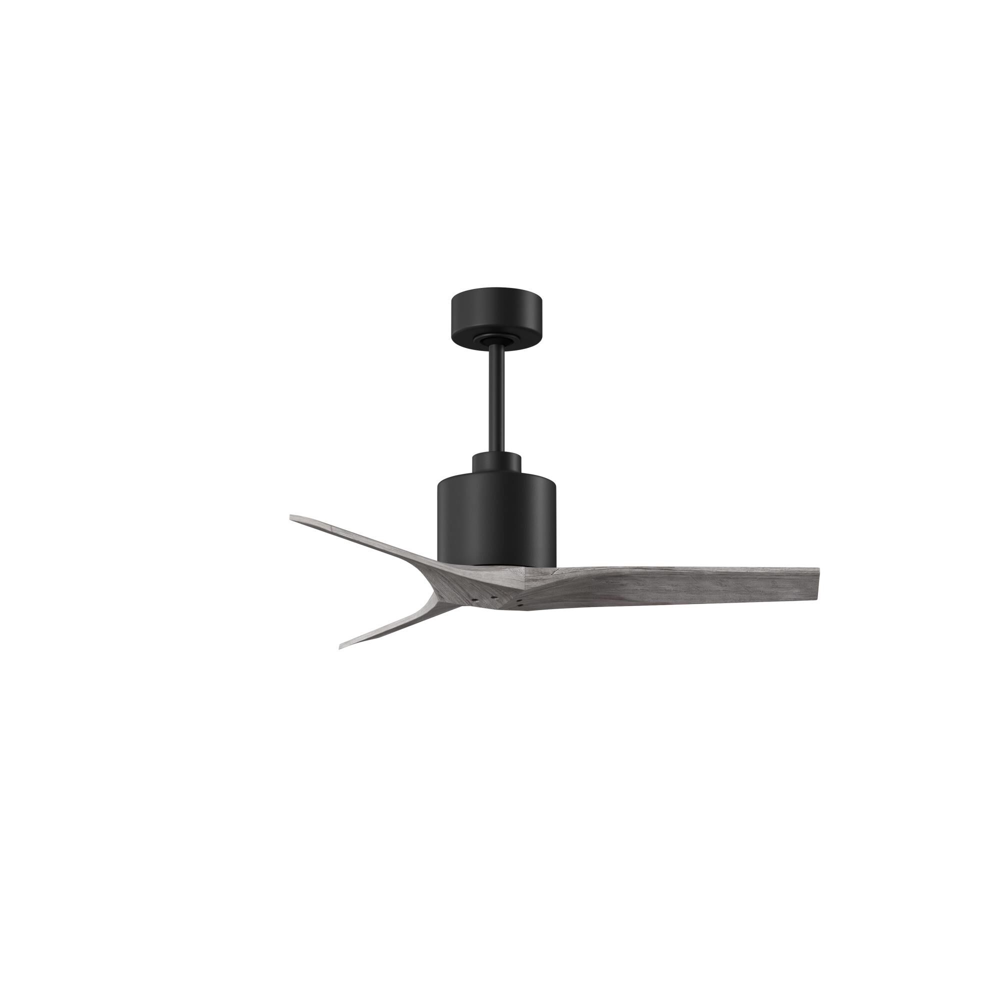 Matthews Fan Company Mollywood 42 Inch Ceiling Fan - MW-BK-BW-42