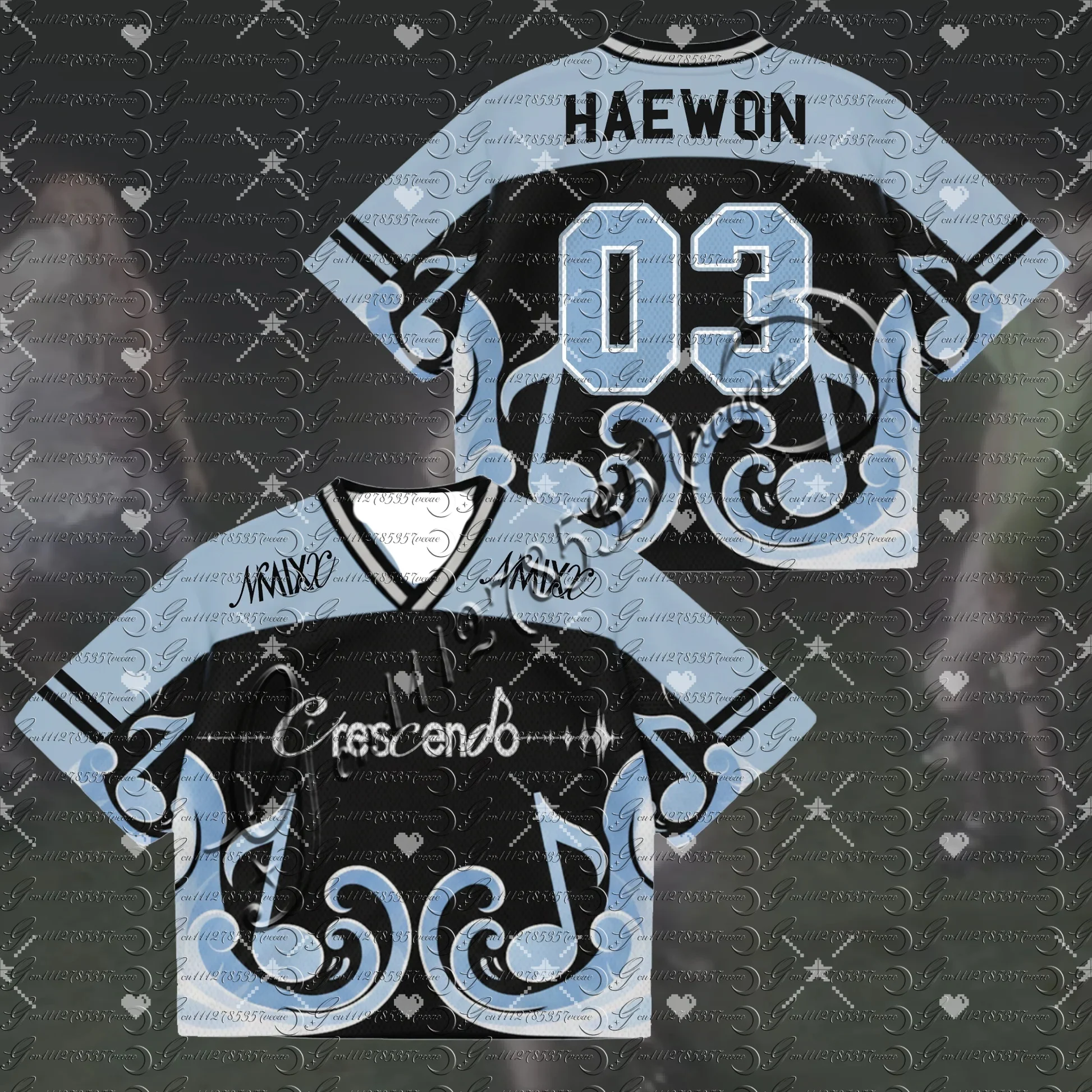 Y2K K-Pop Nummern-Trikot T-Shirt Damen Herren Vintage Streetwear Fußball-Shirt Hip-Hop Crop-Top Unisex Sommer Kurzarm-Shirt