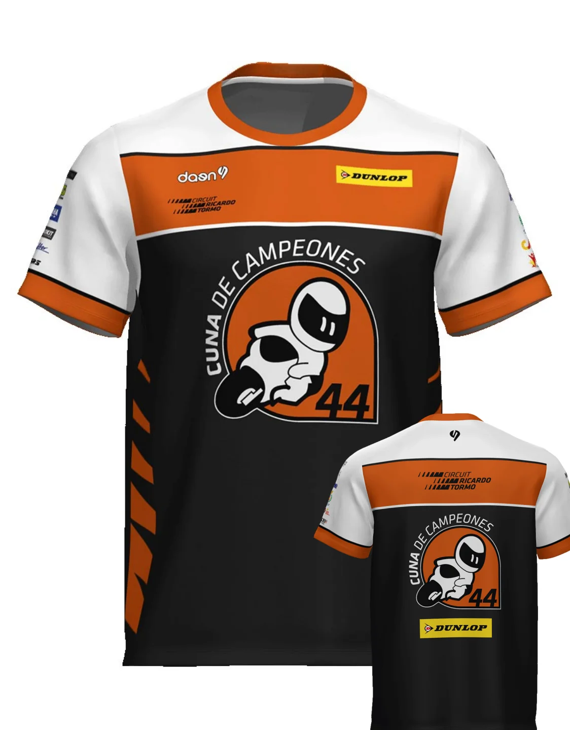 2026 Motorrad-Rennteam T-Shirt Herren Kurzarm Cuna De Campeones Trikot Atmungsaktive Sportbekleidung für Biker-Enthusiasten Image