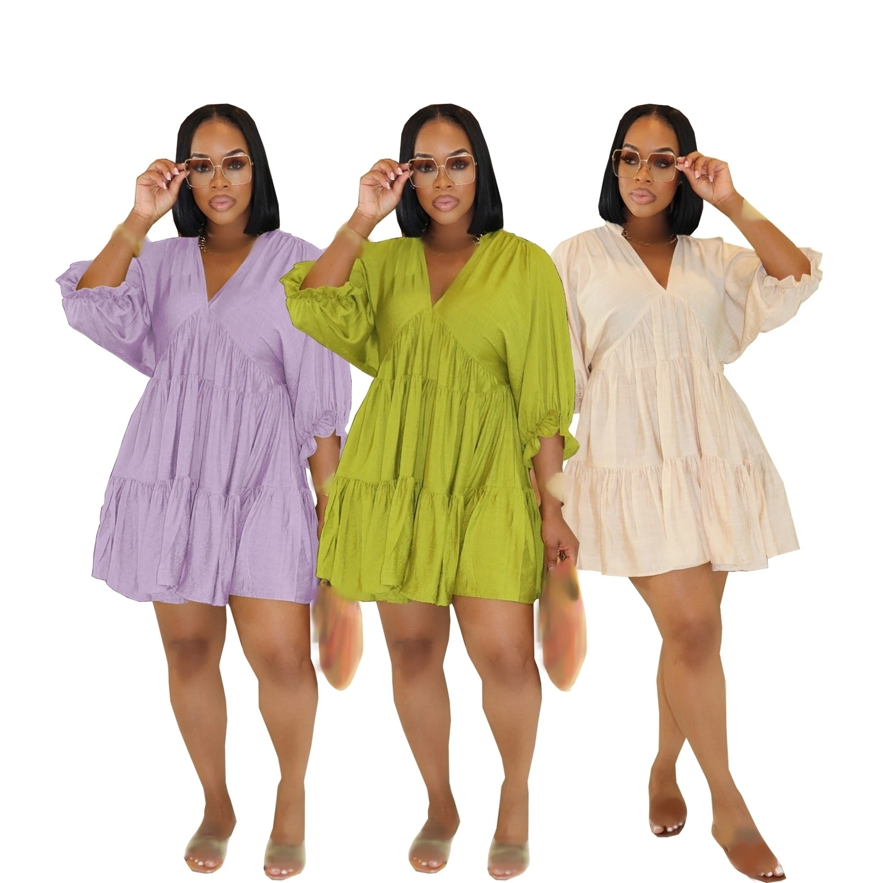 Robes Courtes Femme Robes Longues 2025 Robe de Soirée Femme Vêtements d