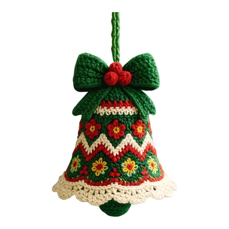 TUWAFE 2026 New 6In Diy Crochet Christmas Tree Kit Santa Doll How to Crocheting Kits Beginners Easy Learn to Crochet Christmas Plush Craft Decor Ornament Holiday Xmas Decorations