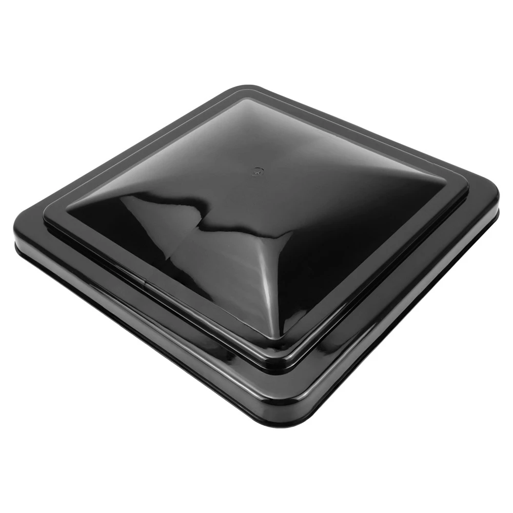 Schwarze 14-Zoll-Dachentlüftungsabdeckung für Ventline vor 2008 und Elixir Vents ab 1994, Lüftungsdeckel aus Kunststoff, Ersatzteil, 1 Stück Image