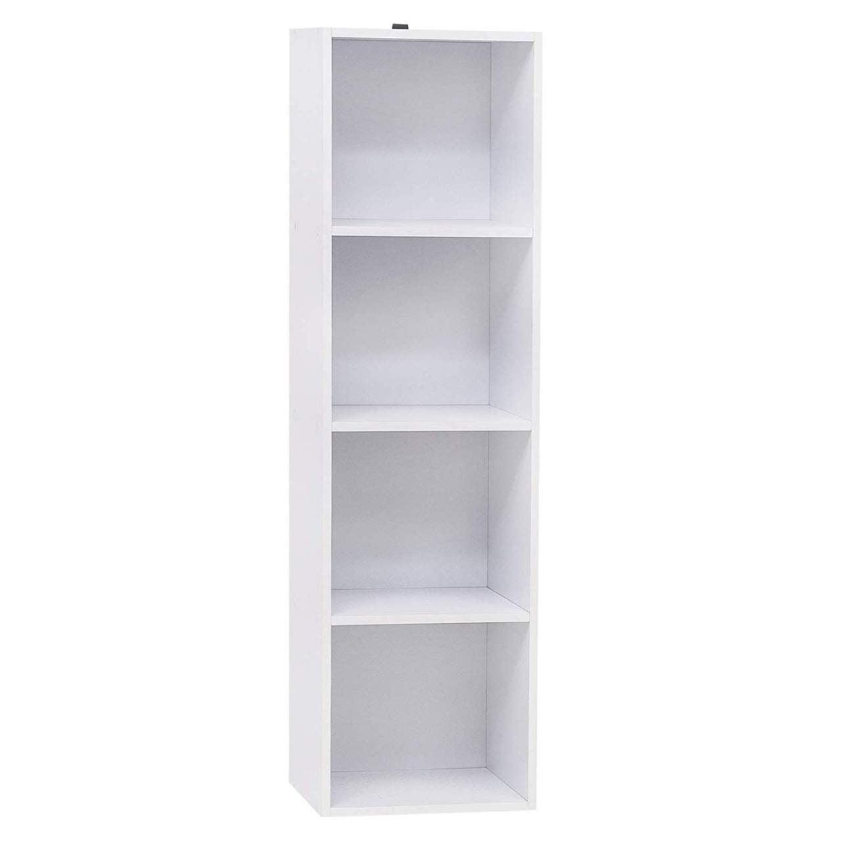 Helloshop26 - Bücherregal aus Holz mit 4 Würfelböden 106 cm weiß 19_0000388 Image