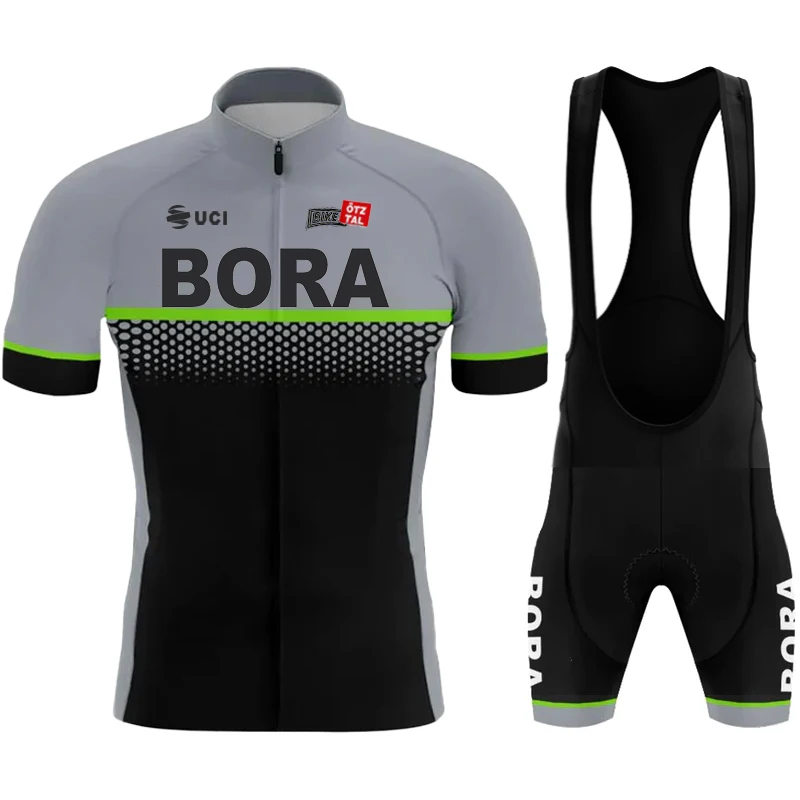 Vêtements de sport UCI BORA, ensemble de combinaison de cyclisme pour hommes, uniforme de vélo de route, chemisier, vêtements de sport, maillot professionnel pour homme, équipe