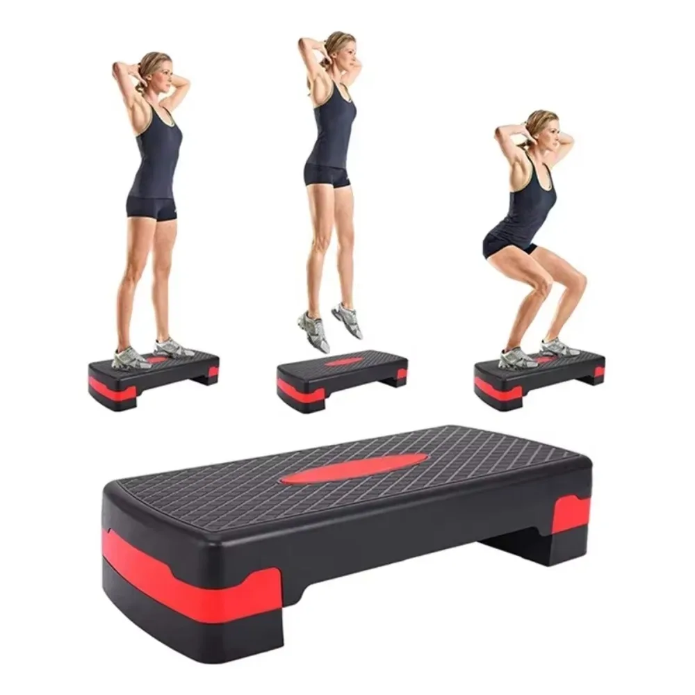 Aerobics Fitness Pedals Exercise Stepper Adjustable Body Building Step Aerobic Stepper Aerobic Exercise Step Fitness Equipment