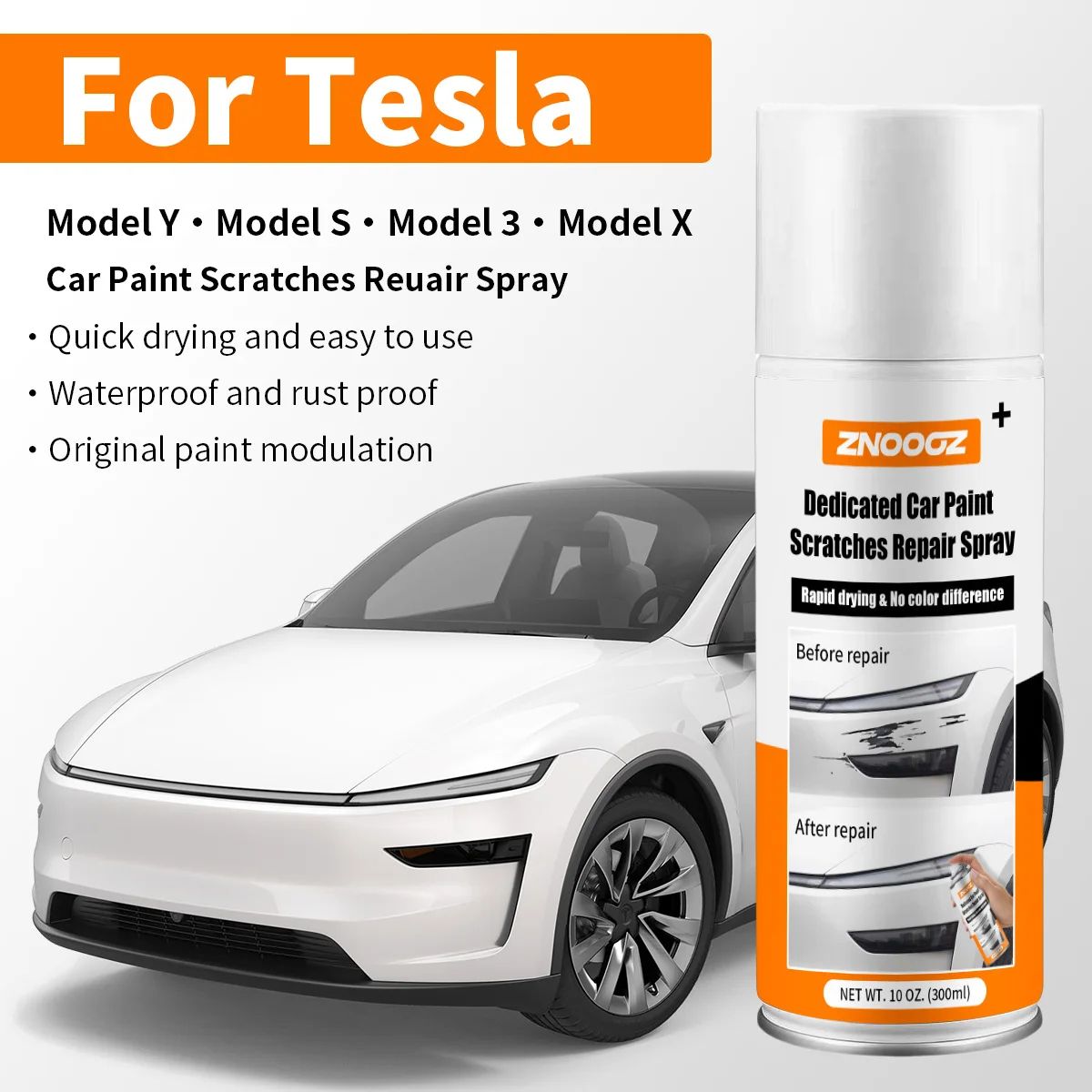 Tesla Scratch Repair Paint Pen 7