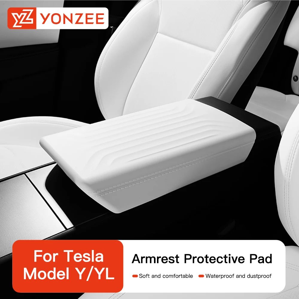 Tesla Model Y And Model 3 Armrest Cover Pad 4