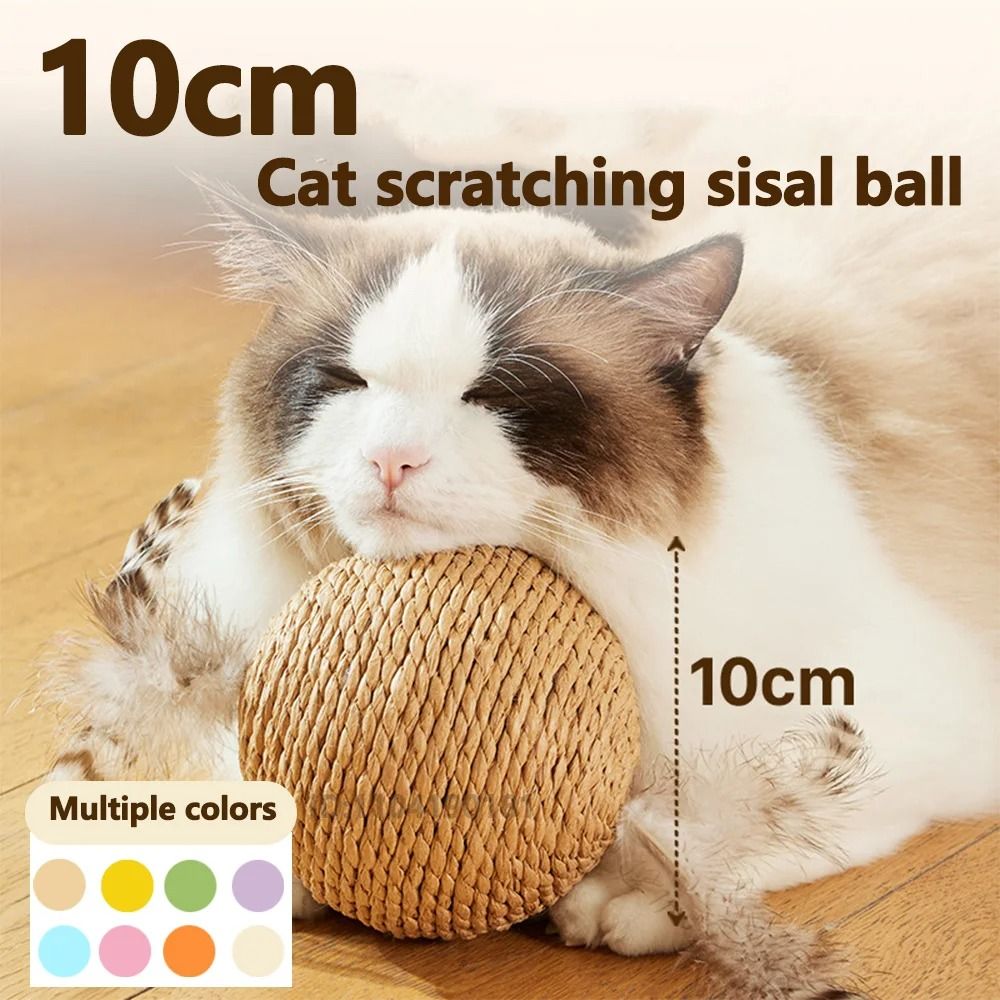 Sisal Sphere Claw Maintenance Hub green