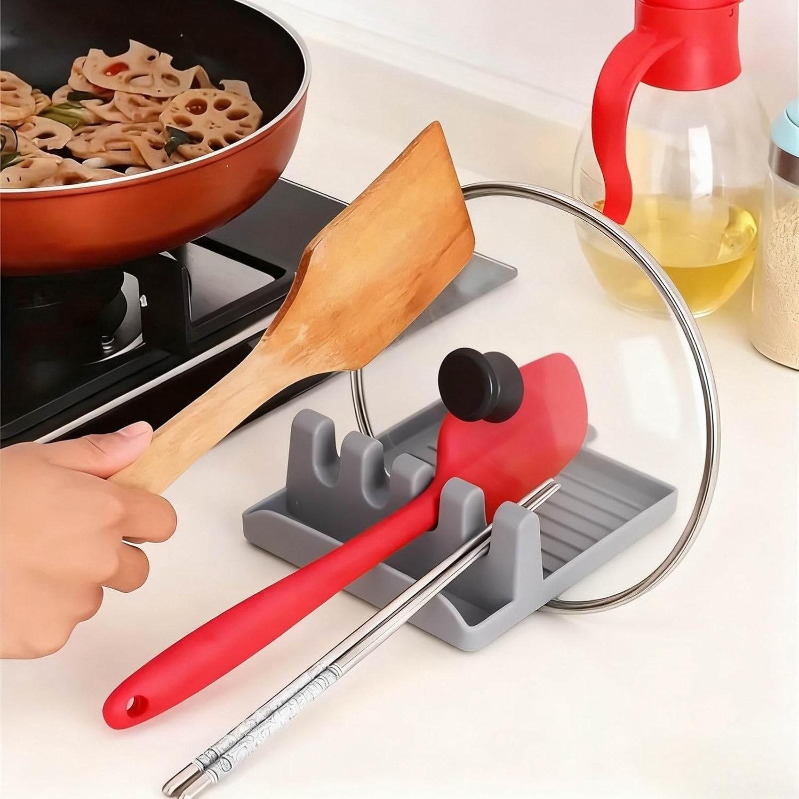 Multifunctional Utensil Organizer And Kitchen Spatula Holder With Drip Tray Multifunctional Utensil Organizer And Kitchen Spatula Holder With Drip Tray