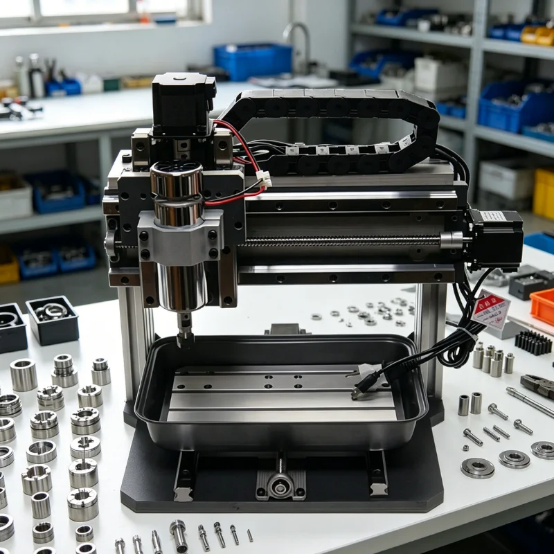 3020F CNC-Fräsmaschine EU-Lager, 3/4/5-Achsen Gravur-, Bohr- und Fräsmaschine für Holz, Aluminium, Stahl, PCB, DIY 3D-Schnitzerei Image