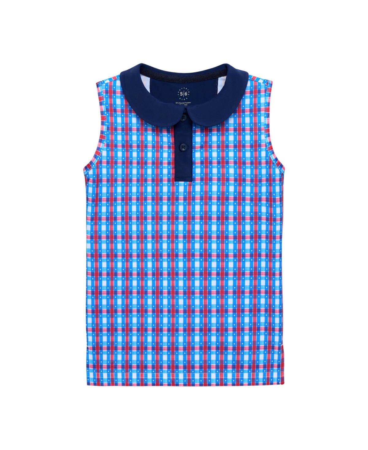 Courtside Kids Girls' Girly Tank - Little Kid, Big Kid - Red and White Gingham