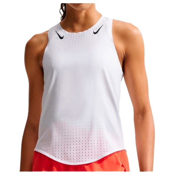 Nike - Women's AeroSwift Dri-FIT ADV Running Singlet - Laufshirt Gr S weiß