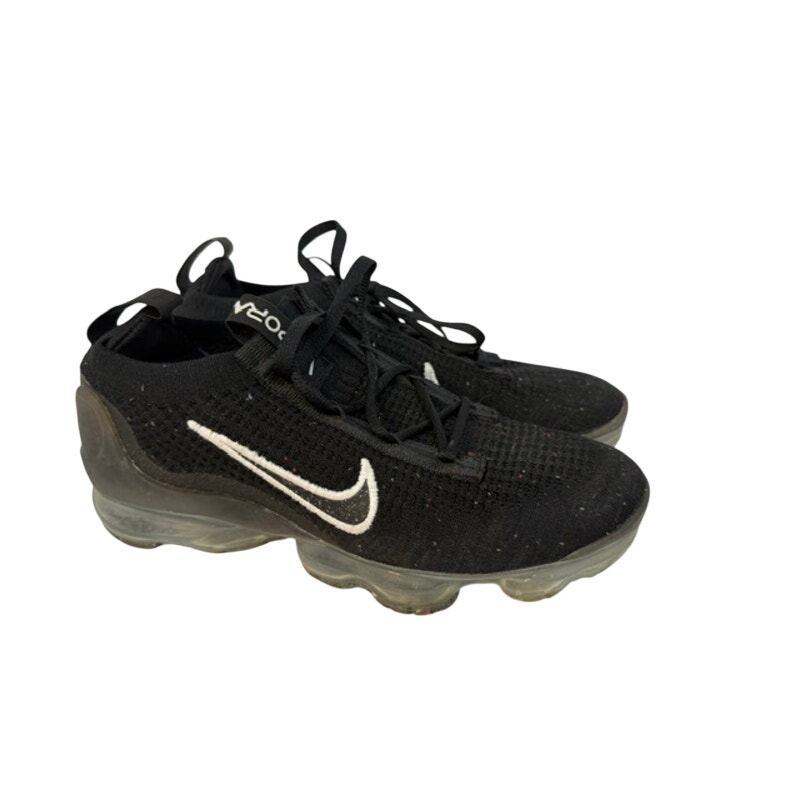 Nike Shoes | Dc3112-002 Nike Women's Size 7 - Nike Air Vapormax 2021 Flyknit Black Speckled | Color: Black | Size: 7