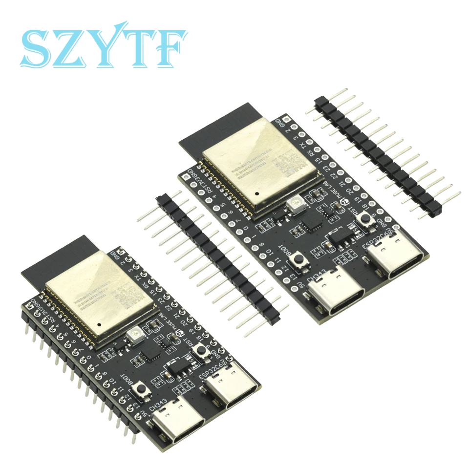 WiFi 6 BT Zigbee Modul für ESP32-C6, N16 N8 N4 Core Board, Drahtloses Entwicklungsboard Kompatibel mit Nano Arduino IoT Image