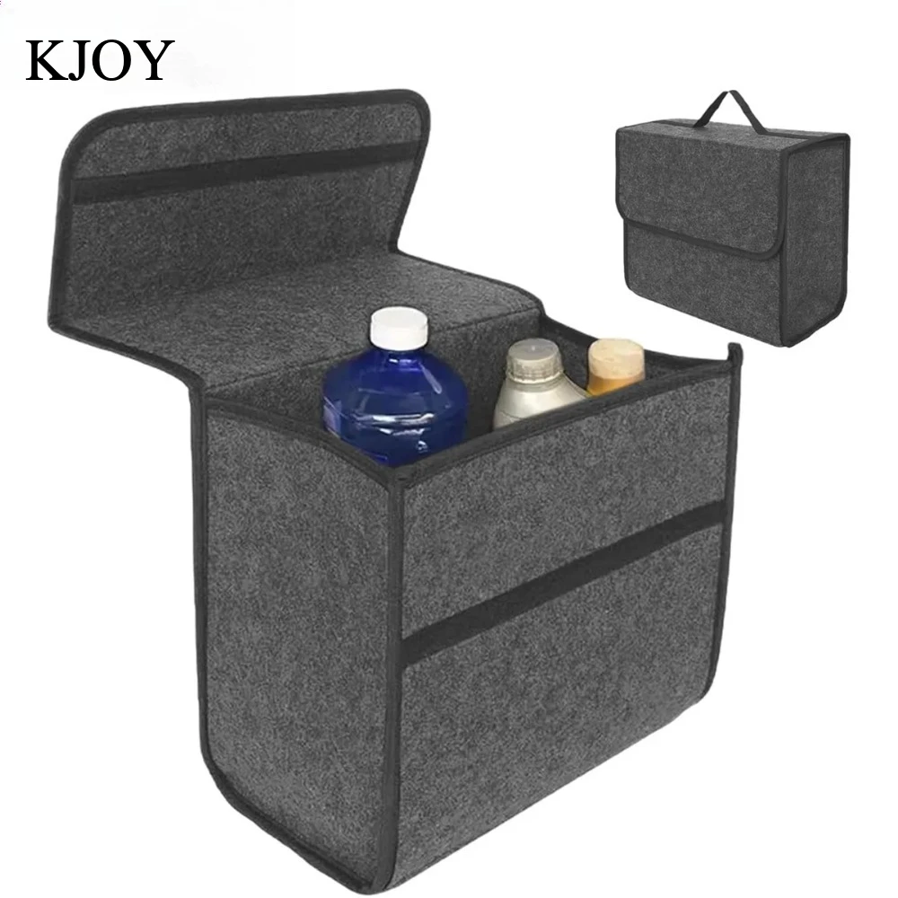 1pc Auto Lagerung Filz Box Für Dunkelgrau Anti Slip Lagerung Werkzeuge Handtücher Auto Zubehör Universal Faltbare Hochwertige Filz box