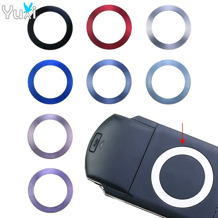 YuXi für PSP 2000 1000 Stahlring Ersatzteil für PSP 1000 PSP 2000 Hintertürabdeckung Schale Stahlring Image