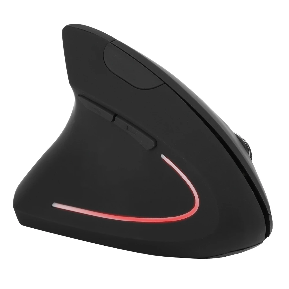 Linkshänder 2,4 GHz kabellose optische Maus USB ergonomische vertikale optische Maus für PC Computer Laptop Image