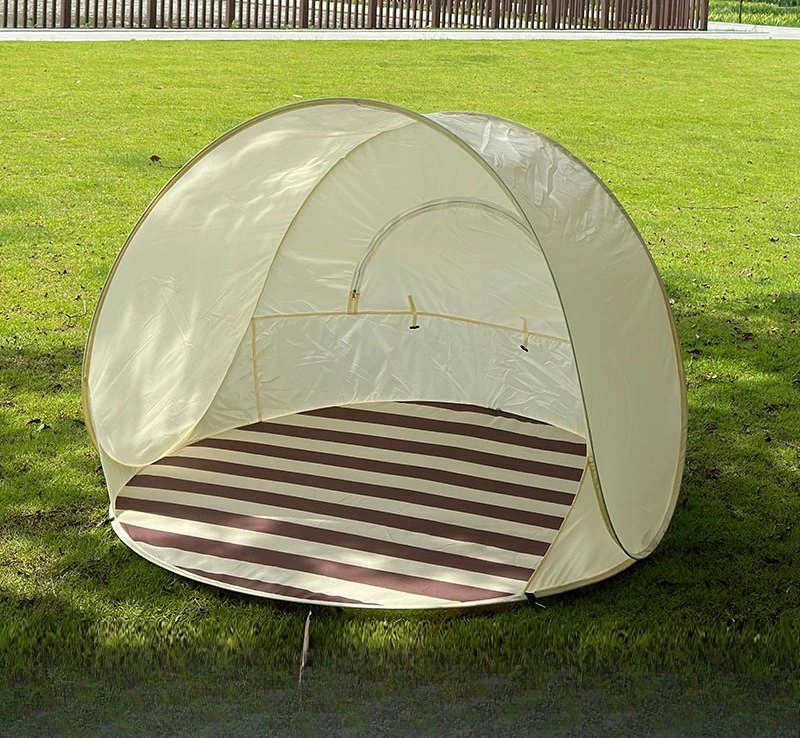 Tragbares Sofort-Aufbau-Strandzelt, 3-4 Personen Outdoor-Camping Sonnenschutz & Wasserdicht, Faltbar & Leicht zu Transportieren Image