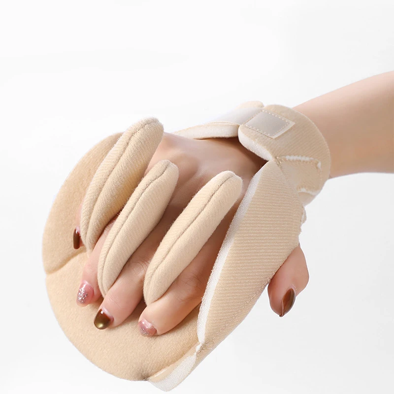 1/2 Stück Modell-Handgelenkstütze mit integriertem Fingertrenner, orthopädische Handgelenkstütze, Arthritis-Tendinitis-Rehabilitation, neues Handpolster Image