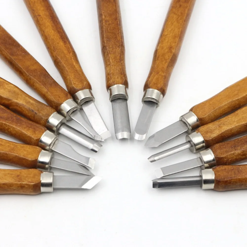 Ciseau à découper le bois professionnel, couteau, ensemble d
