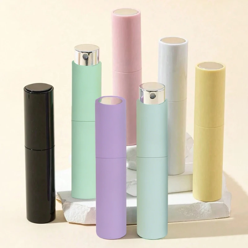 10ml nachfüllbare Parfümflasche, tragbar, leerer Kosmetikbehälter für Reisen, Mini-Zerstäuberflasche mit Dosierpumpen-Trichter. Image