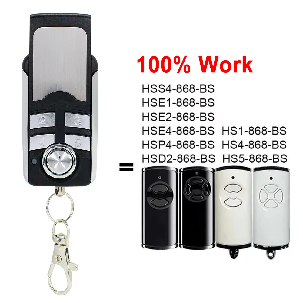 Für BiSecur HSE2-868-BS Handsender HSE4-868-BS HS1-868-BS 868 MHz Garagentor-Fernbedienung Image