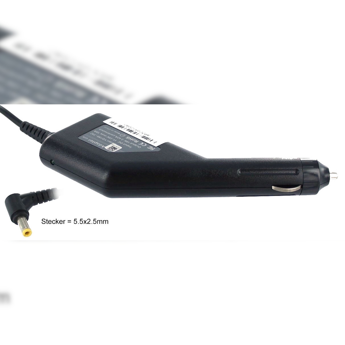 AGI KFZ Ladekabel kompatibel mit Asus R510CA-XX174H Image