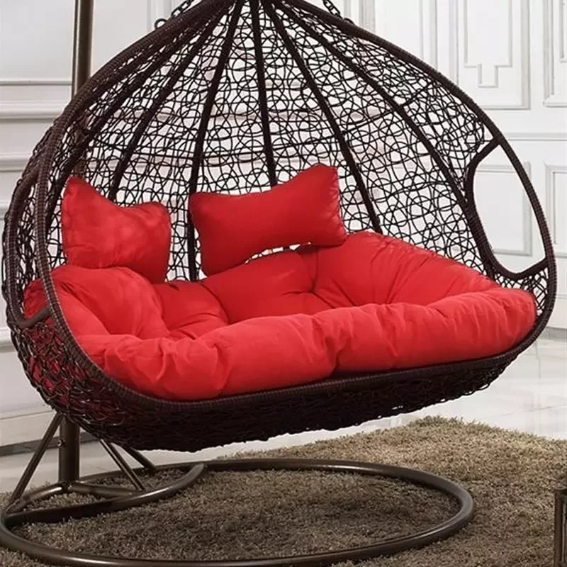 Wholesale Outdoor Furniture Premium Double Seat Swing Egg Chair Hot Selling Products Popular Garden Garden Balcony Rattan