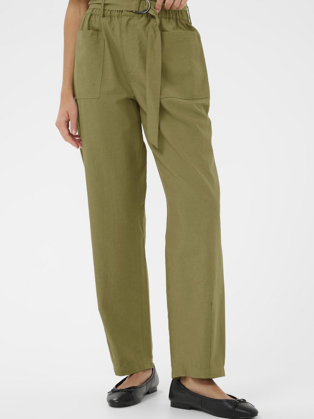 Kaffe Casual Hose KAliva Damen grün, 40 Image