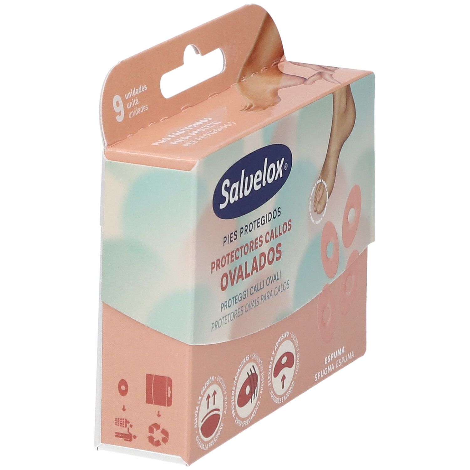 Salvelox® Proteggi Calli Ovali 9 pz Cerotto