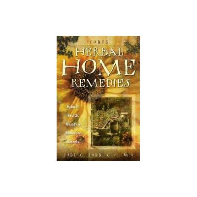 Jude's Herbal Home Remedies by Jude C. Todd (Paperback - Llewellyn Worldwide Ltd)