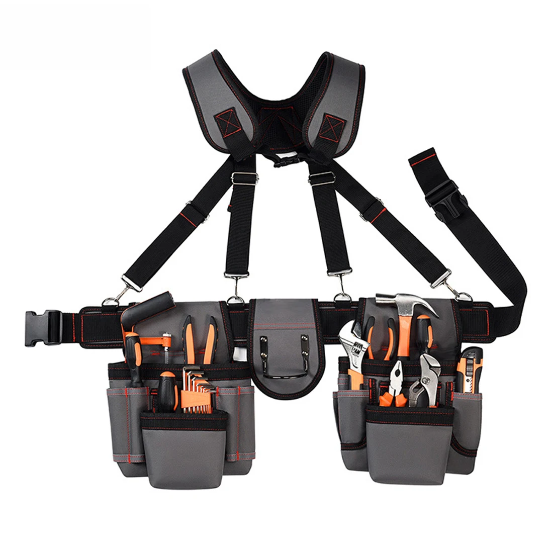 Ceinture à outils, Ceinture à outils de type sac à dos, Sac à outils combiné, Équipement multifonctionnel, Sac portable, Boîte à outils domestique