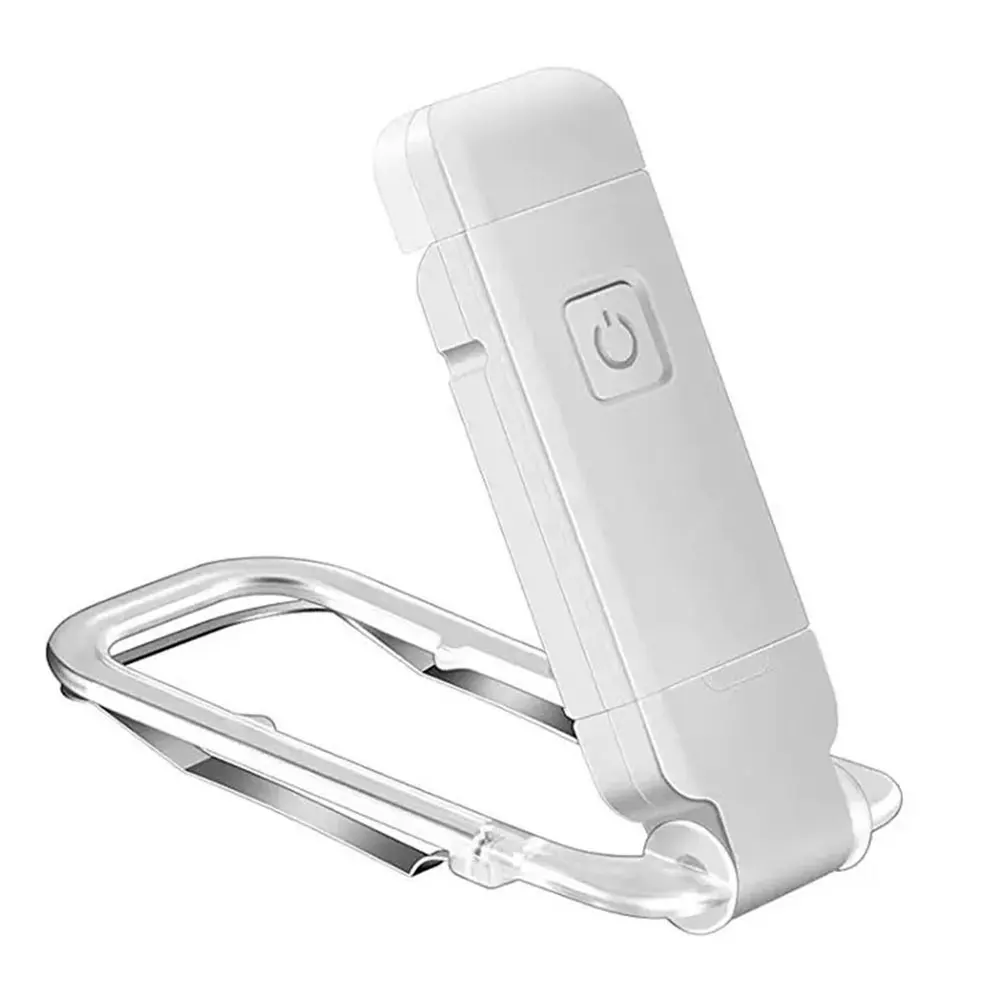 LED USB Rechargeable livre lumière lecture lumière Protection des yeux veilleuse Portable pince bureau lumière signet lire lumière lampe de nuit