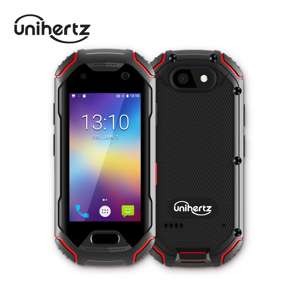 Unihertz-Atom smartphone 4G au monde, le plus petit smartphone robuste, Android 9.0, débloqué, 4 Go de RAM et 64 Go de ROM