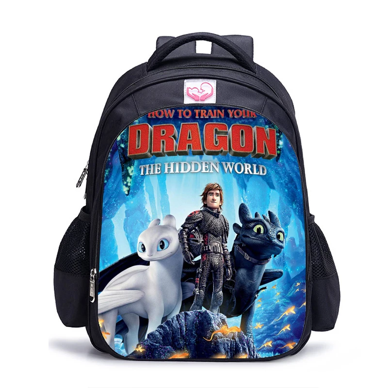 16 pouces comment entraîner votre Dragon enfants sac d'école primaire préscolaire école primaire sac à dos pour filles garçons Grade 1-6 Mochia