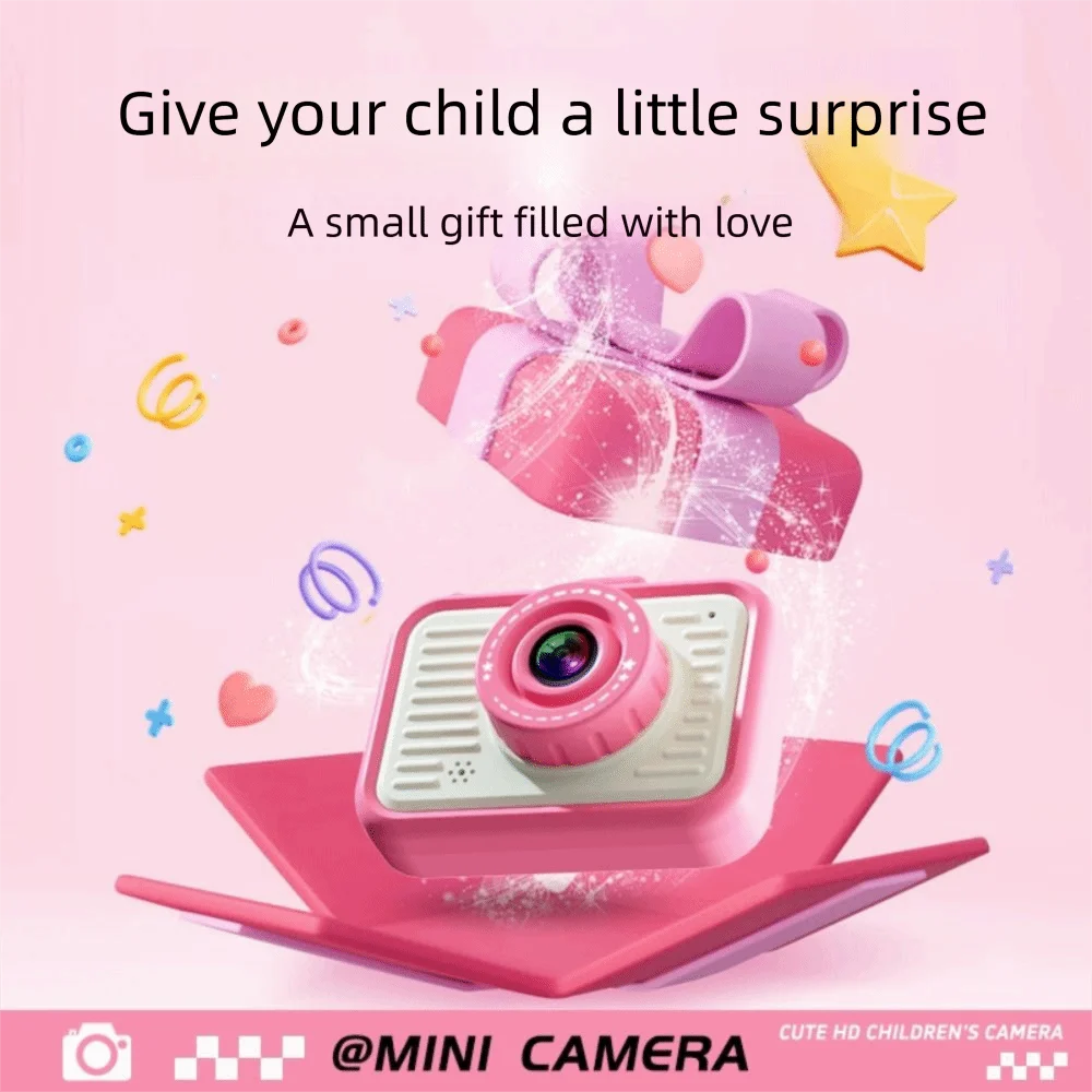 Appareil photo vintage X2 Mini, appareil photo pour enfants, petit appareil photo reflex numérique, jouets, mini appareil photo numérique pour enfants, appareil photo HD pour enfants, jouets pour enfants