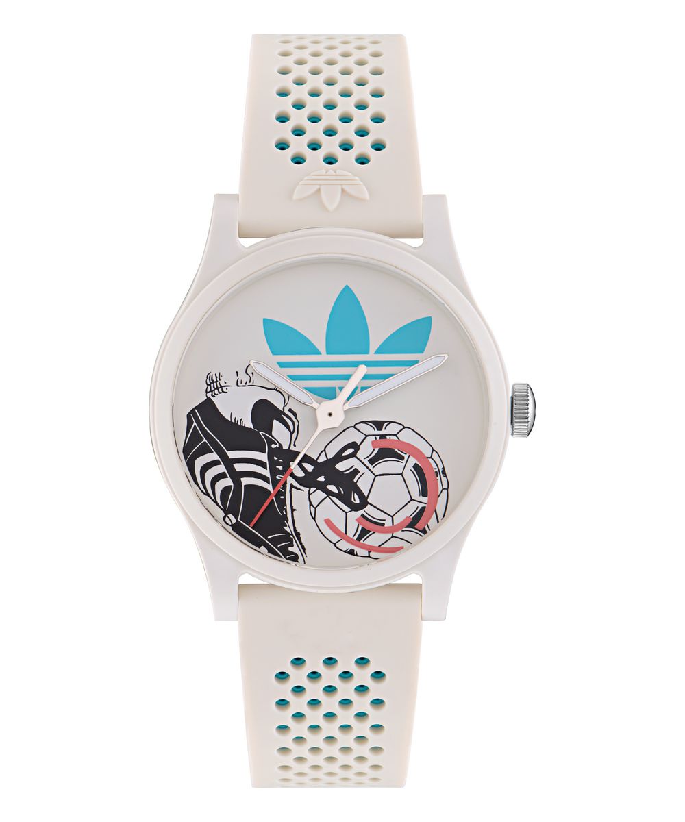 Adidas Originals Game Three Unisex Weißer Uhr AOSY26013