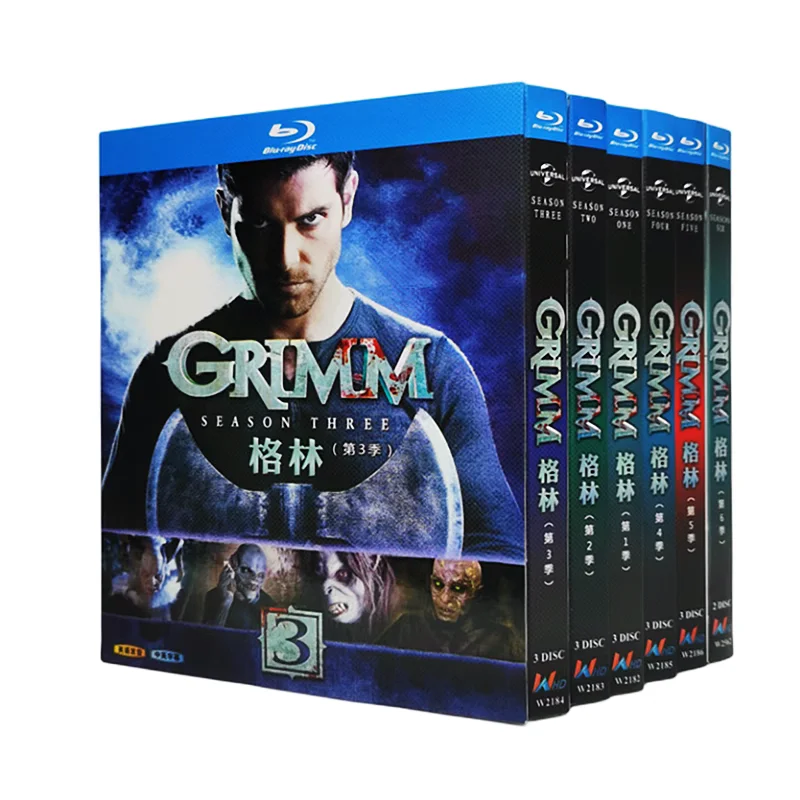 Grimm Staffel 1-7 Blu-ray-Scheibe Image
