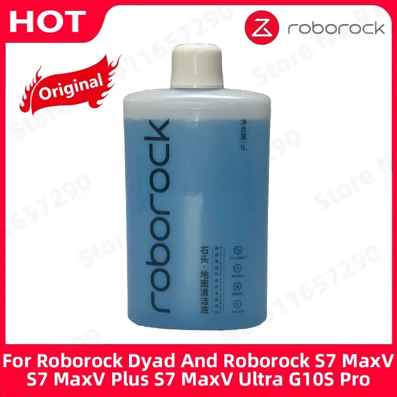 Original-Bodenreinigungsflüssigkeit für Roborock Dyad und Roborock S7 MaxV S7 MaxV Plus S7 MaxV Ultra G10S Pro, 99,9 % antibakterielles Zubehör Image
