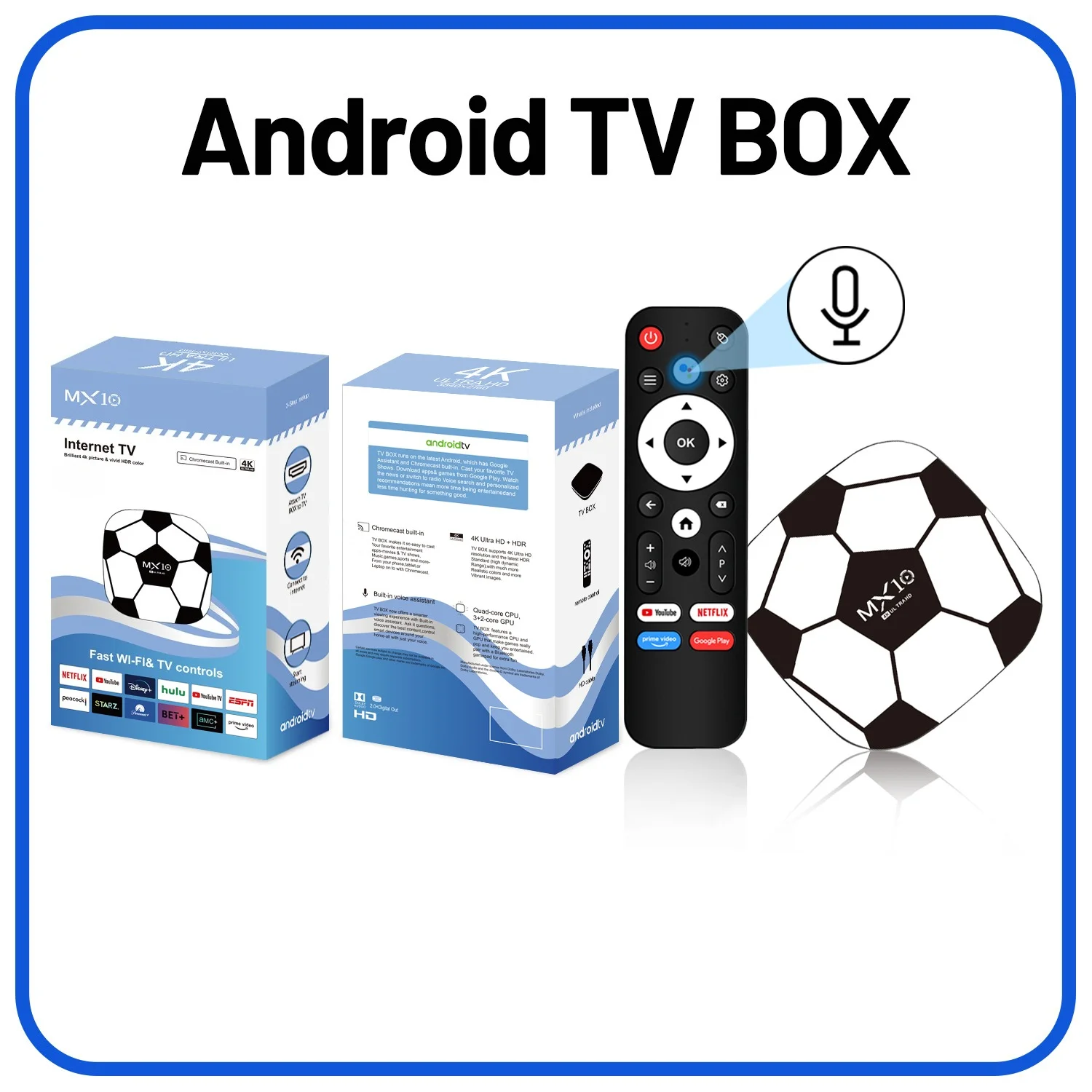 Hochgeschwindigkeits-MX10 Z3 HD 4K WiFi Android 13 Mini Set-Top-Box Media Player Set-Top-Box Smart Android TV Box Image